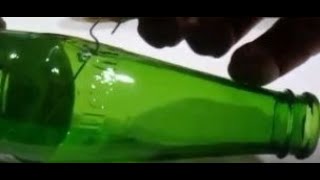 Cam şişe  Nasıl Delinir Çok İlginç - how to pierce glass bottle