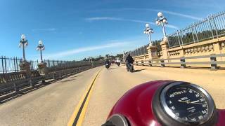 2015 Distinguished Gentleman's Ride Los Angeles Pt  1