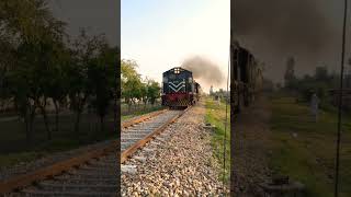 Extra Smoke Locomotive Departure train #train #trains #railway #shorts