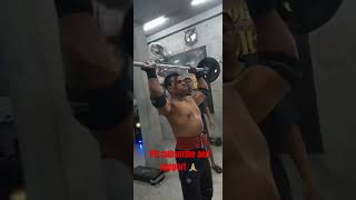 65 kg shoulder press 4 reps bw 💪💪🔥🔥#shorts#viral Plz subscribe and support 🙏