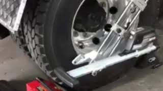 Rolling compensation at Straight Wheels Truck Alignment