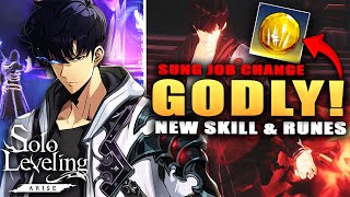 SUNG JINWOO TITAN OF TWILIGHT IS GOD TIER!!! NEW SKILL & RUNES REVIEW! (Solo Leveling Arise)