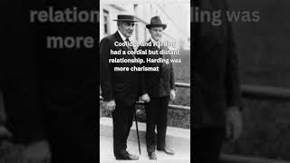 Calvin Coolidge, Relationship with Harding