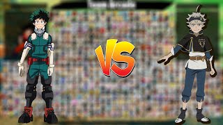 Deku V/S Asta | Mugen Battle