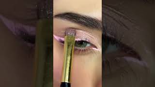 Pink Neon Eyeliner Tutorial ✨😍🔥 #shorts #makeup