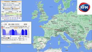 [Sporadic E] FM DX - France radio stations - received in Bosnia (11.06.2022)