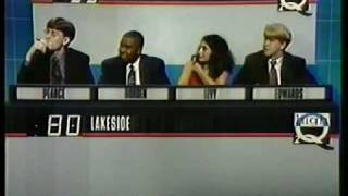 1998 High-Q Semifinals (Walton vs Lakeside), Round 2