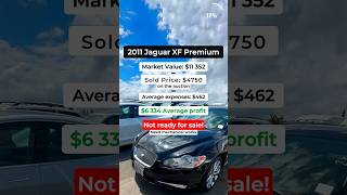 1 Owner 2011 Jaguar XF Premium sold on the car auction in California for 4750$ #jaguarxf #jaguarxfr