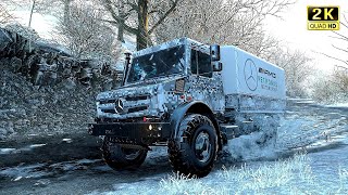 ❄️Extreme Offroad on Mercedes Unimog - Forza horizon 4 Gameplay #mercedes #offroading #truck