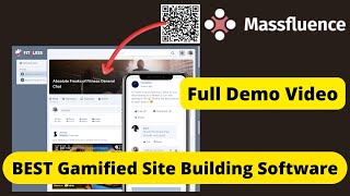 BEST Gamified Site Builder Software - Massfluence App Full Review + Demo Video