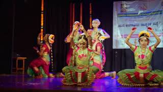 Sri Ganesha Charanam | Bharathanatya Performance | Best Ganapati song Dance