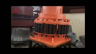 PY series spring cone crusher real shot