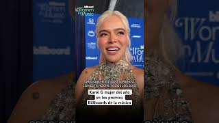 #karolg #ganadora del galardón a #mujer #mujerdelaño en los #premiosbillboard #billboards