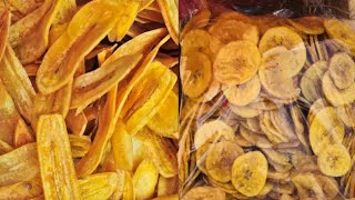 COMMERCIAL PLANTAIN CHIPS FOR SALE.