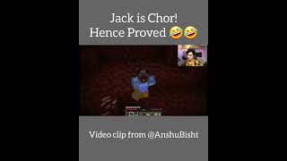 Jack is Chor! 🤣🤣 @AnshuBisht