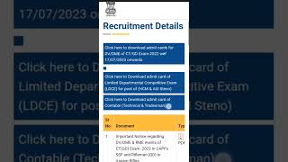 how to check crpf answer key 2023