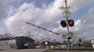 UP LLB05 and Broadway Street Railroad Crossing | China, TX | 2-21-2023