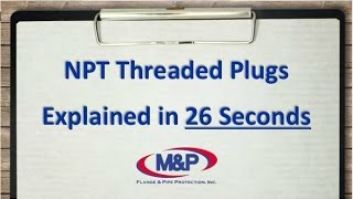 NPT Threaded Plugs