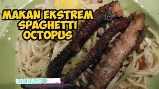 Makanan Ekstrem Spagetti Octopus di Nannys Pavilion Cilandak Town Square