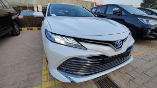 Toyota Camry Hybrid 2021 in 15 Secs | Hybrid Electric Vehicle | India | Luxury and Power | #shorts