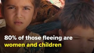 Taliban Takeover: 80% of Those Fleeing Afghanistan Are Women and Children