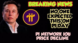 PI NETWORK IOU PRICE DROPED