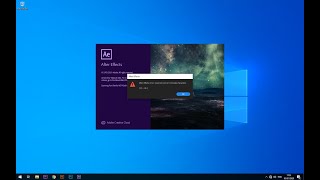 Mengatasi Masalah Adobe After Effects Fix | Startup error:could not convert Unicode characters 23:46
