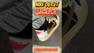 Jordan 1 Lost & Found at Nike Outlet! Travis Scott AJ1! #nikeoutlet #jordan1 #sneakers #jordan4