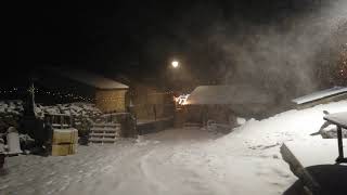 Tempête de Neige A Verrières