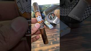 👻👻 Smoking an amazing Halloween treat of a Cigar ASMR Black Market #shorts #cigarsdaily #asmr