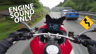 DUCATI MULTISTRADA V4S AKRAPOVIC ON LIMIT | RAW | 4K