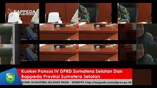 Kunker Dalam Rangka RPJPD Sumsel