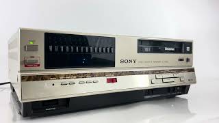 SONY SL-5000 Betamax Video Cassette Beta Recorder VCR | Untested