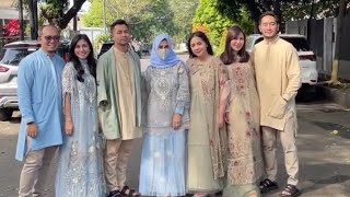 Lebaran Syahnaz, Nisya, Aa Raffi Kompak Pulkam Ke Bandung