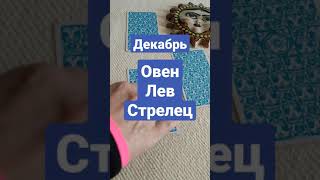 Огненные знаки зодиака. Овен. Лев. Стрелец. Декабрь 2021. Таро Гороскоп