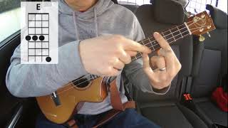 DANCE MONKEY percussive fingerstyle ukulele tutorial (with tabs)