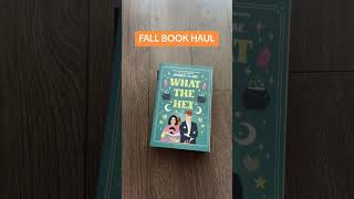 Fall book haul 😍These are cozy must read books for spooky szn 👻 #booktube #bookhaul #shorts