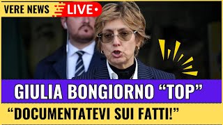 GIULIA BONGIORNO😰 Meno teoria, più atti: guardate i documenti prima di parlare.