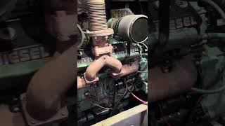 12V92N  600 Hp Hydraulic Governor Tugboat Startup