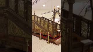 Kaaba old interiors with 1400 old wooden column