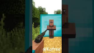 Страшный сон жителей в minecraft kafri