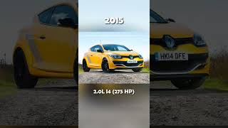 Evolution of Renault Megane (1995~2023) #cars