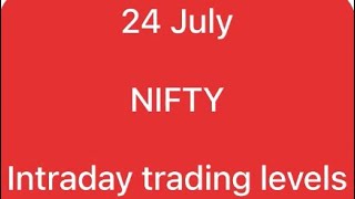 24 July nifty analysis video | nifty analysis video #nifty #viralvideo #niftyanalysis #nifty50