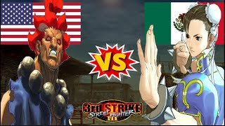 Street Fighter III 3rd Strike Lasko vs Crazy Diamond2003