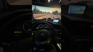 😂 Driving a Volvo Truck, in a Volvo car. Those packages are not going to deliver themselves #gaming