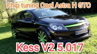 Прошивка Чип Тюнинг Opel Astra H GTC 1.8i Z18XER программатором Kess v2 5.017