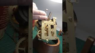 Restored clock movement