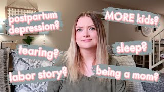 UPDATE: PREGNANCY & POSTPARTUM Q&A!!