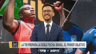 ¡DECLARACIONES DE JUGADORES DE ECUADOR ANTES DE ENFRENTAR A BRASIL: HABLAN ARREAGA, MEDINA Y FRANCO!