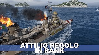 World of Warships - Attilio Regolo in Rank